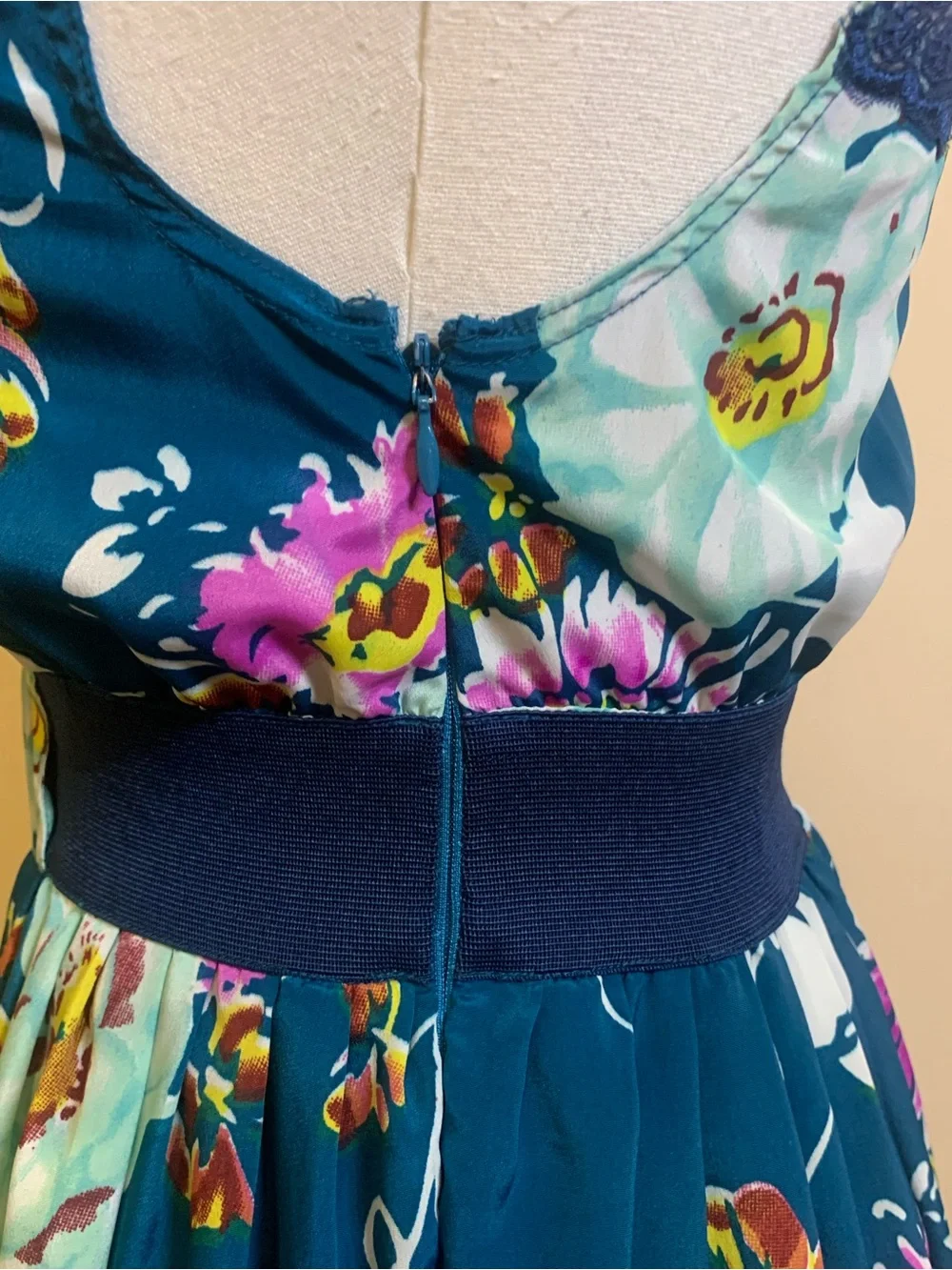 Vintage Free People Floral Dress, Size